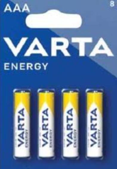 VARTA ALKALİNE İNCE PİL  PK:20  KL:240
